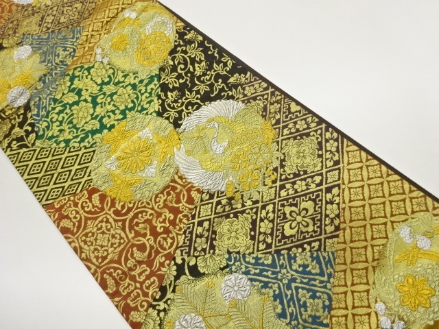 Japanese Kimono / Fukuro Obi Silk